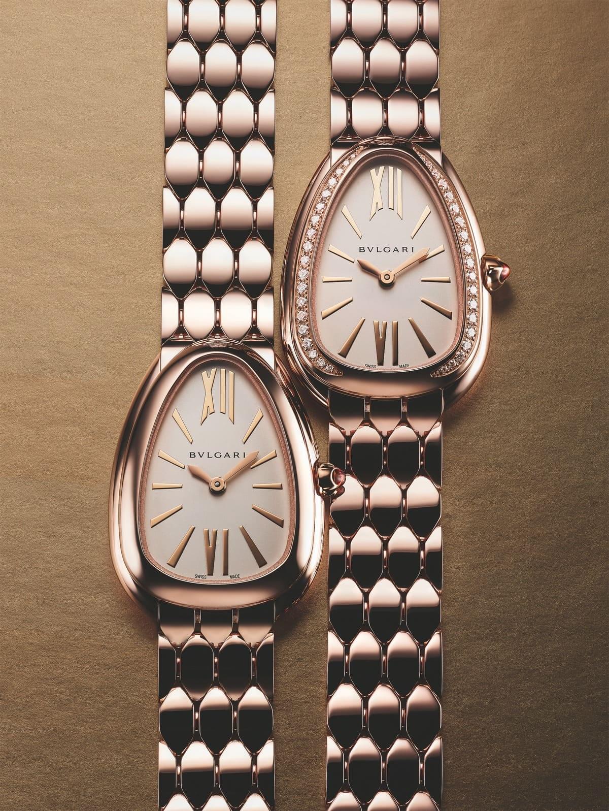 Bvlgari представляют новые модели часов Serpenti Seduttori