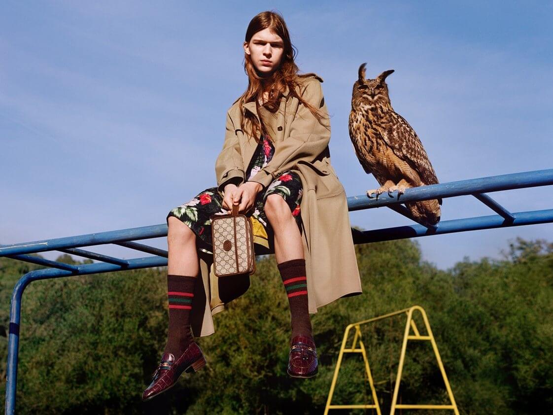 Детские мечты в рекламной кампании Gucci