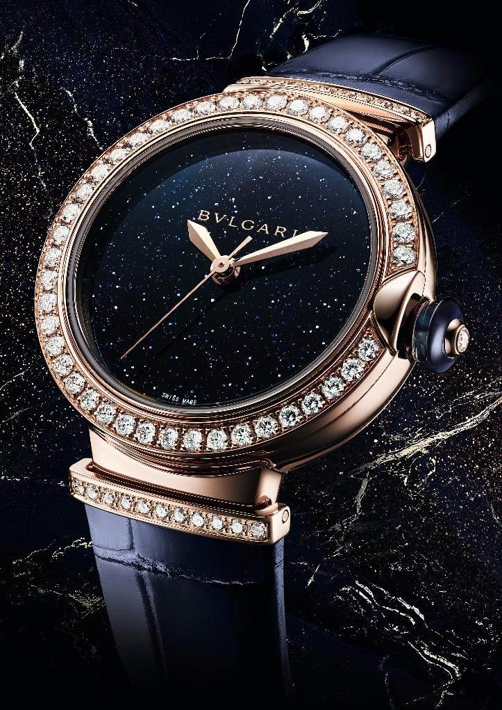 New LVCEA Aventurine Watch by Bvlgari
