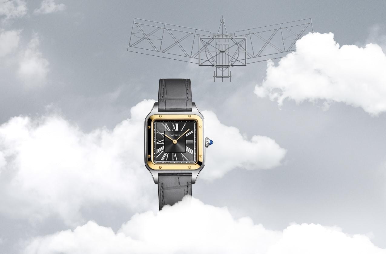 Новые модели часов Santos-Dumont XL от Cartier