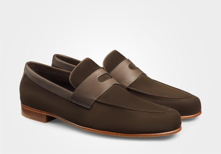 Лоферы из новой коллекции John Lobb в бутике St-James
