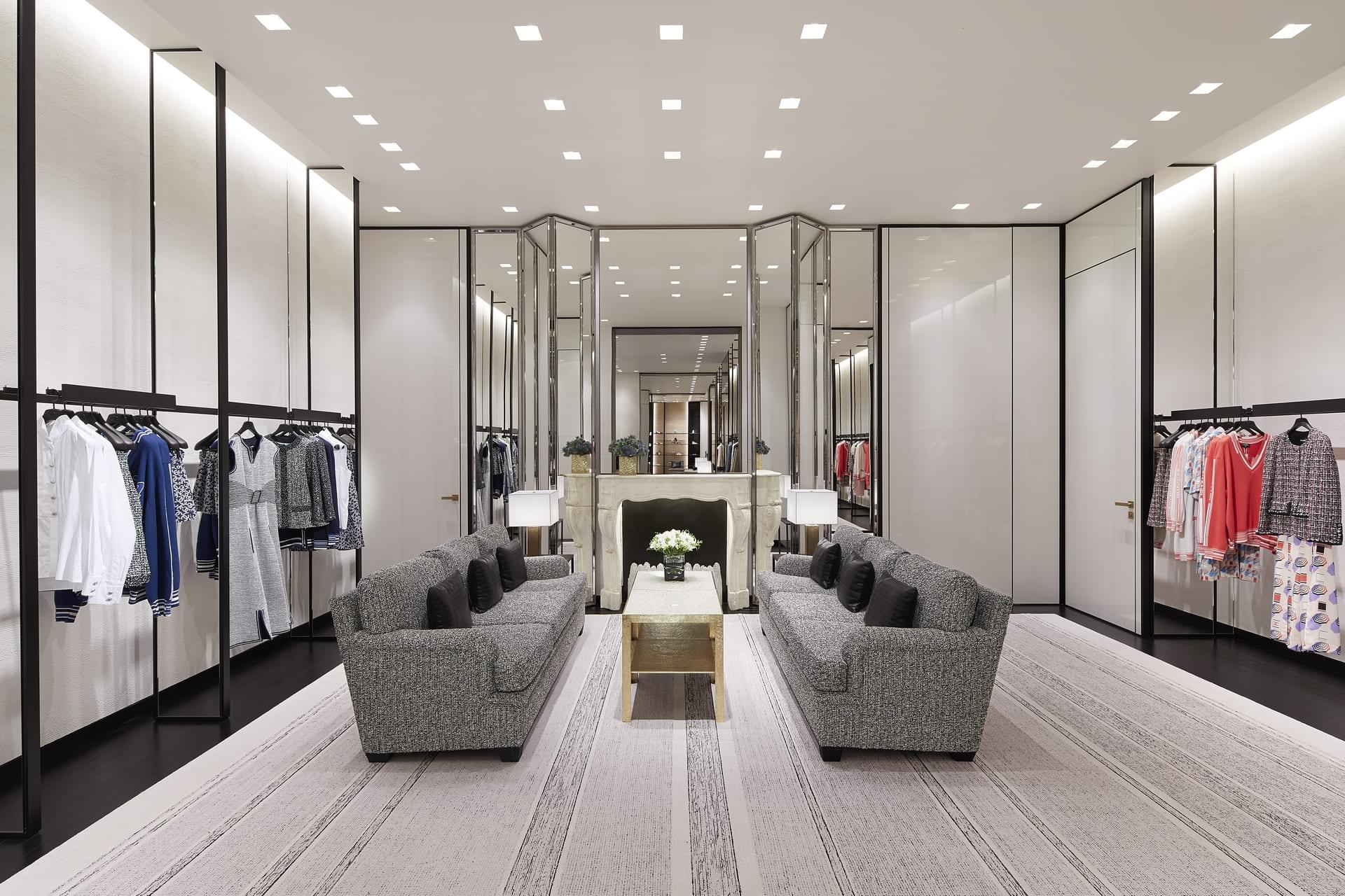 Chanel re-opens renovated boutique in Vremena Goda shopping mall