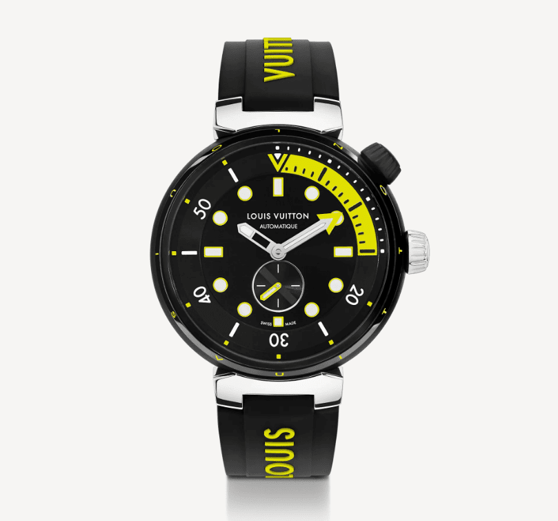 Новые часы Louis Vuitton Tambour Street Diver