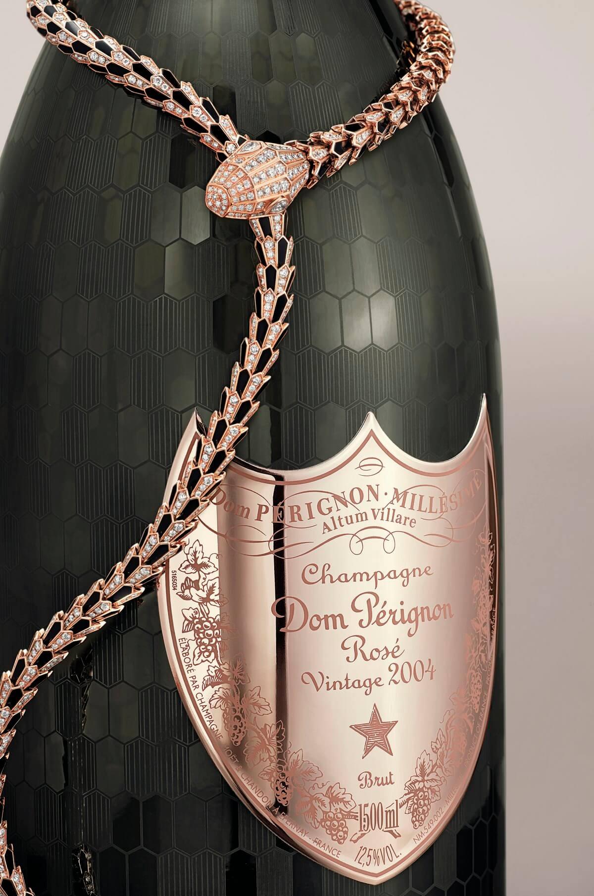 Экслюзивная коллаборация Bvlgari Serpenti x Dom Pérignon Rosé