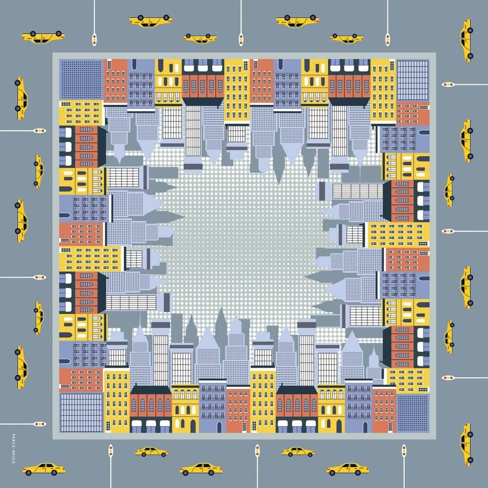 Perce-Neige представляет новую коллекцию шелковых платков