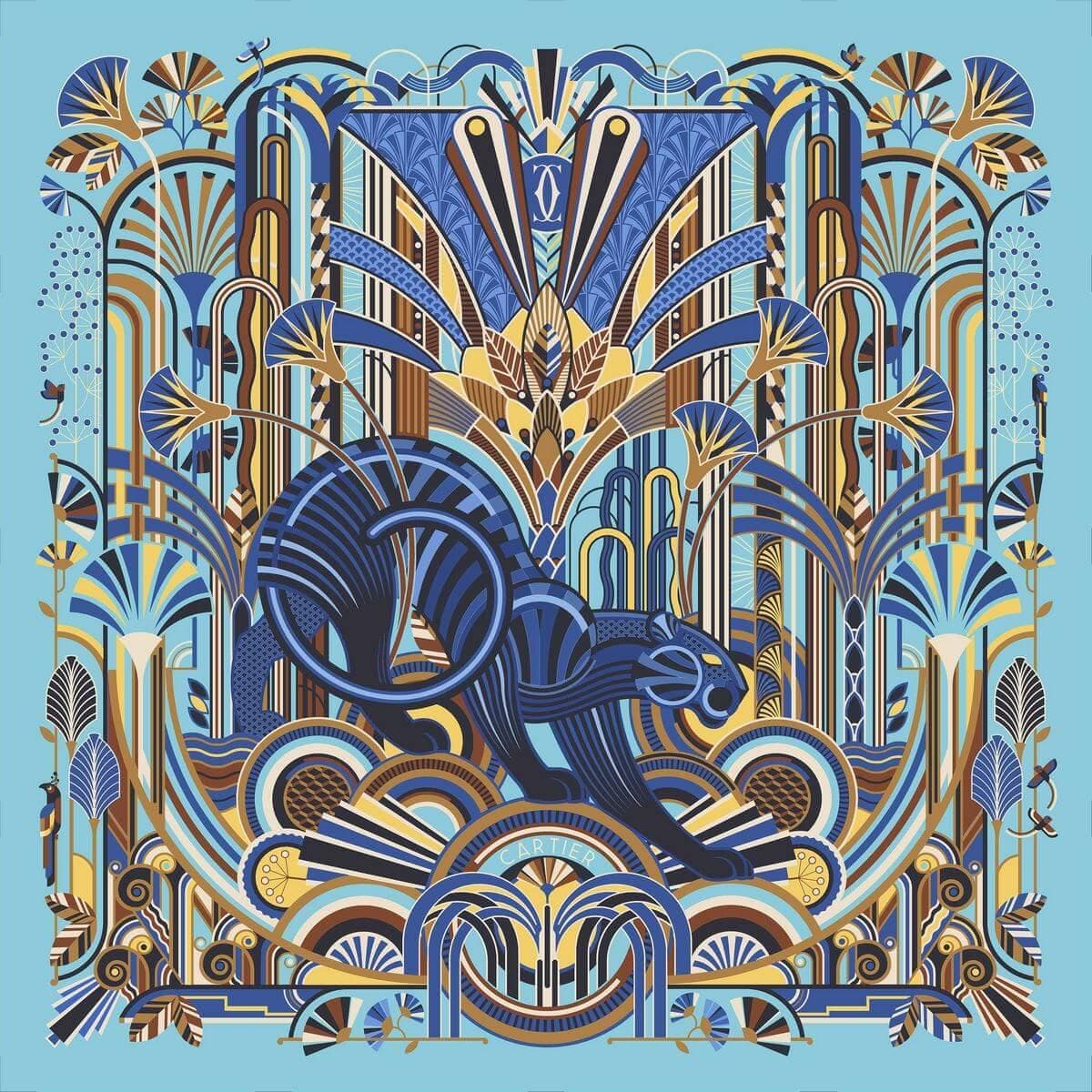 Cartier releases silk scarves