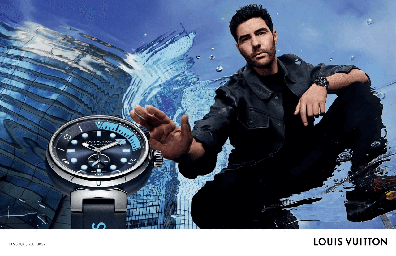 Новые часы Louis Vuitton Tambour Street Diver