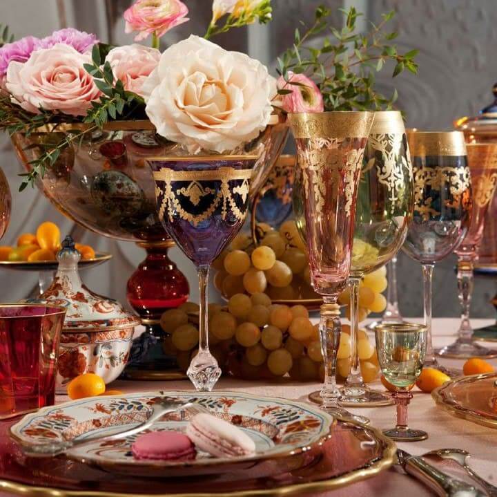 Коллекции сервиза для украшения праздничного стола