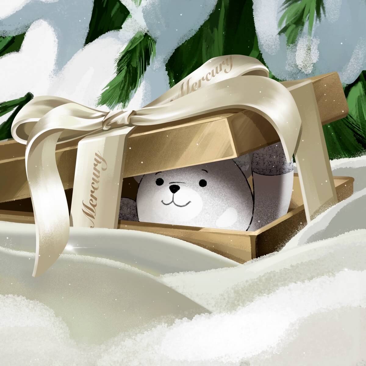 Новогодний мультипликационный проект Mercury