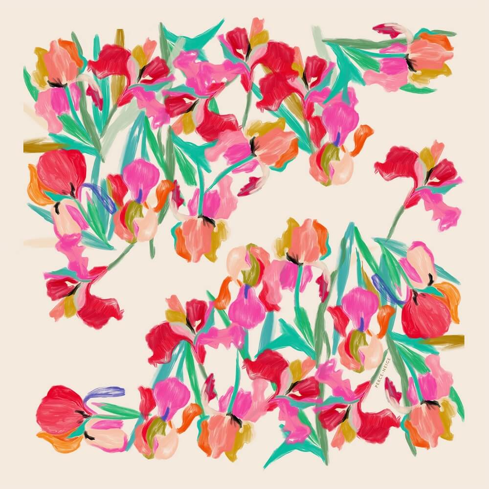 Perce-Neige представляет новую коллекцию шелковых платков