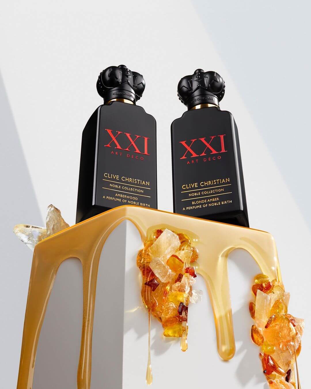 Новые ароматы Clive Christian: Blonde Amber и Amberwood