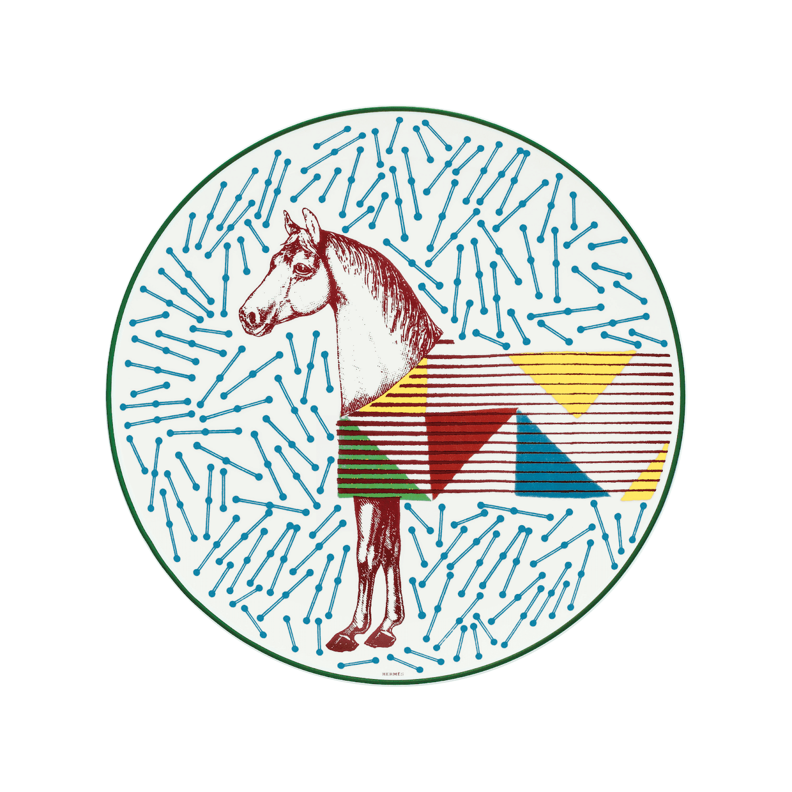 Новая коллекция посуды Hermès