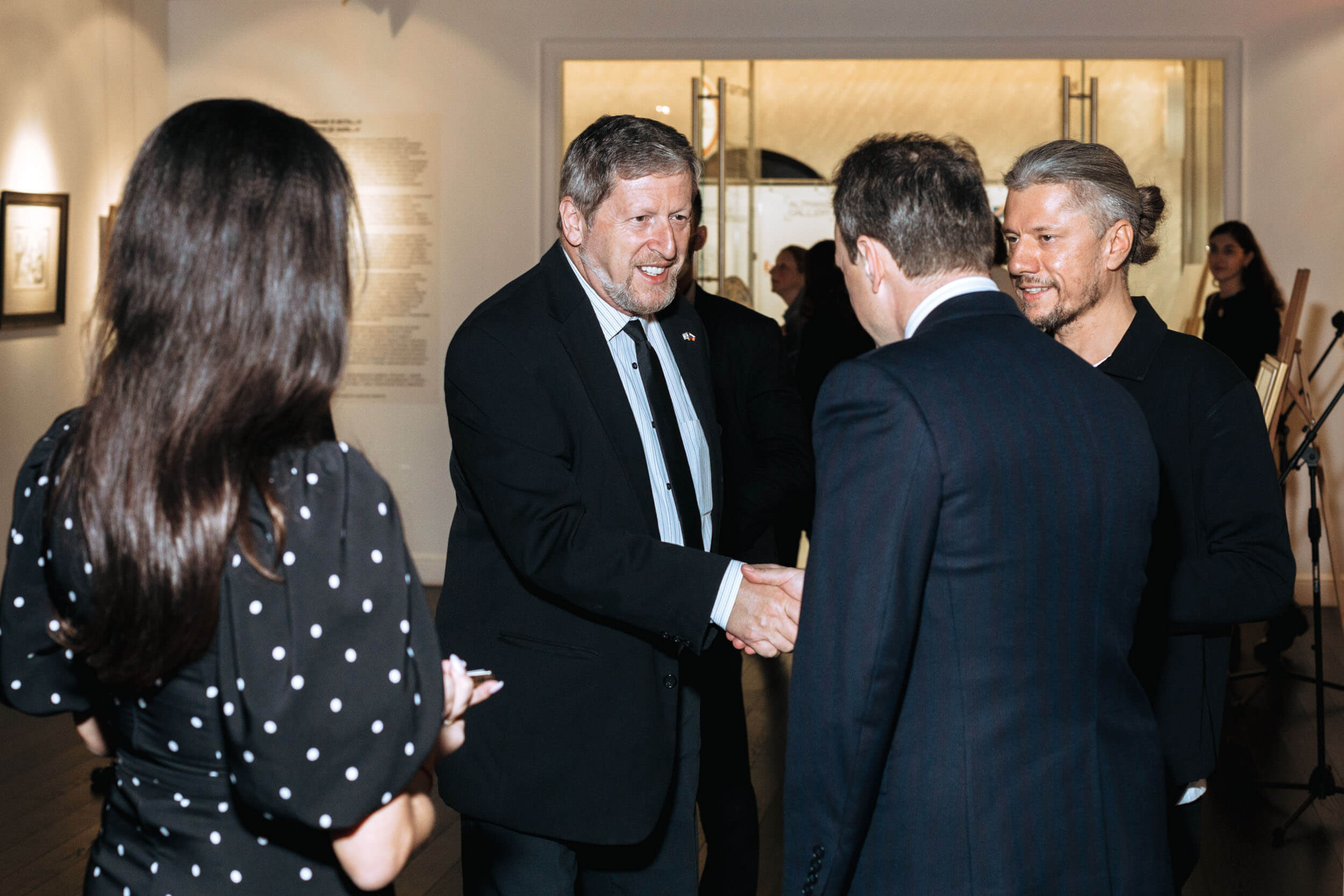 Opening of the exhibition 