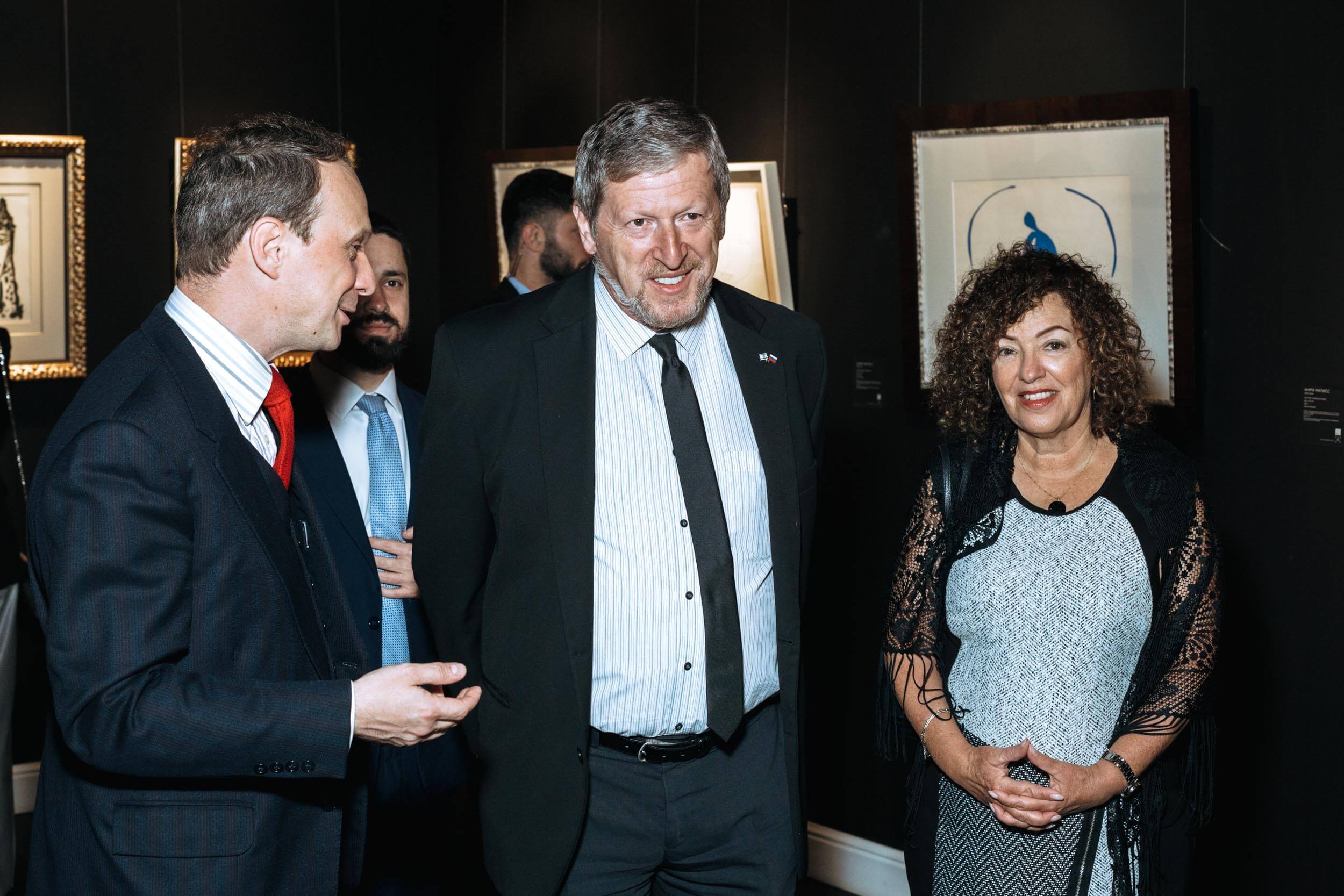 Opening of the exhibition 