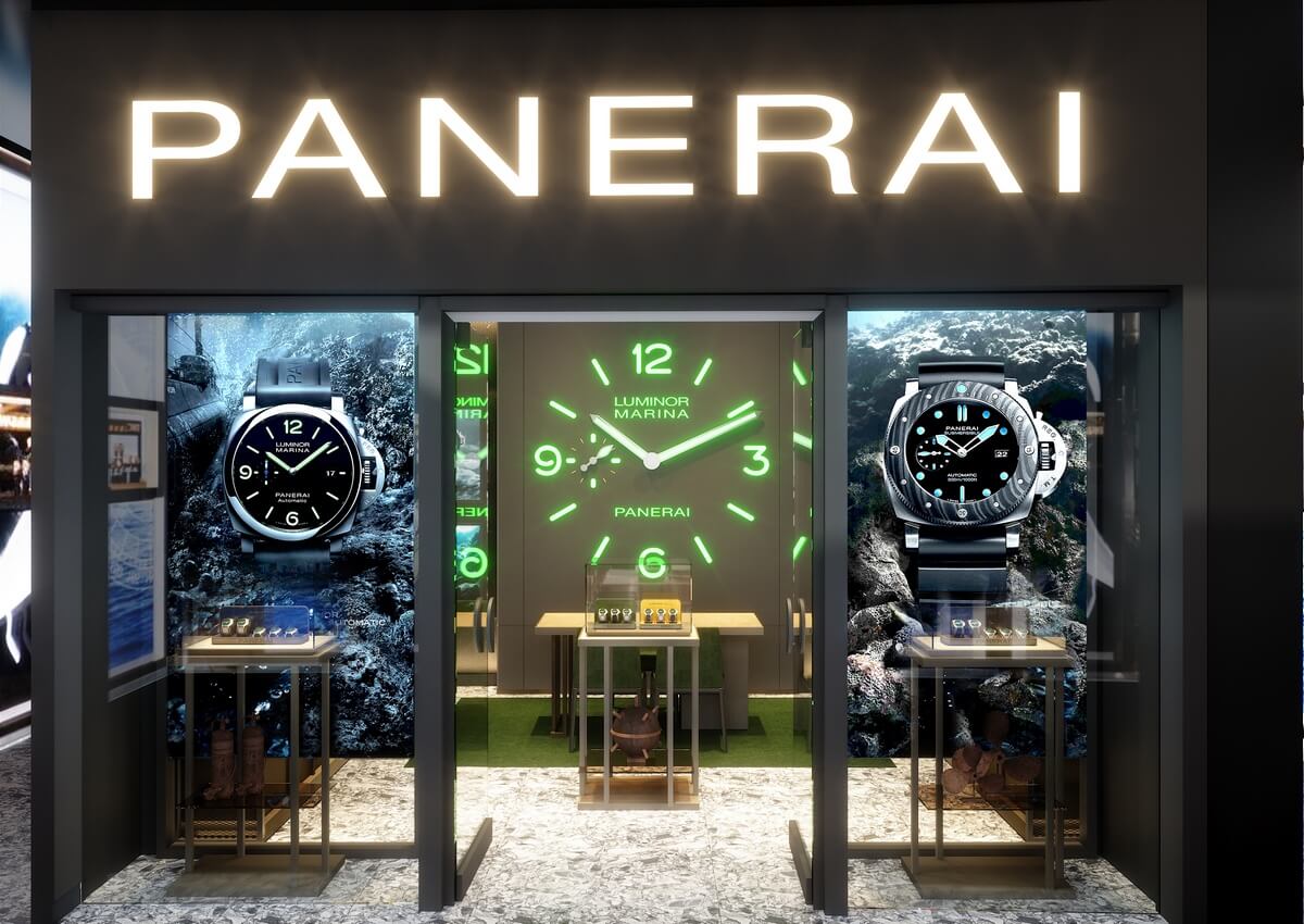 Panerai представляет свой новый бутик