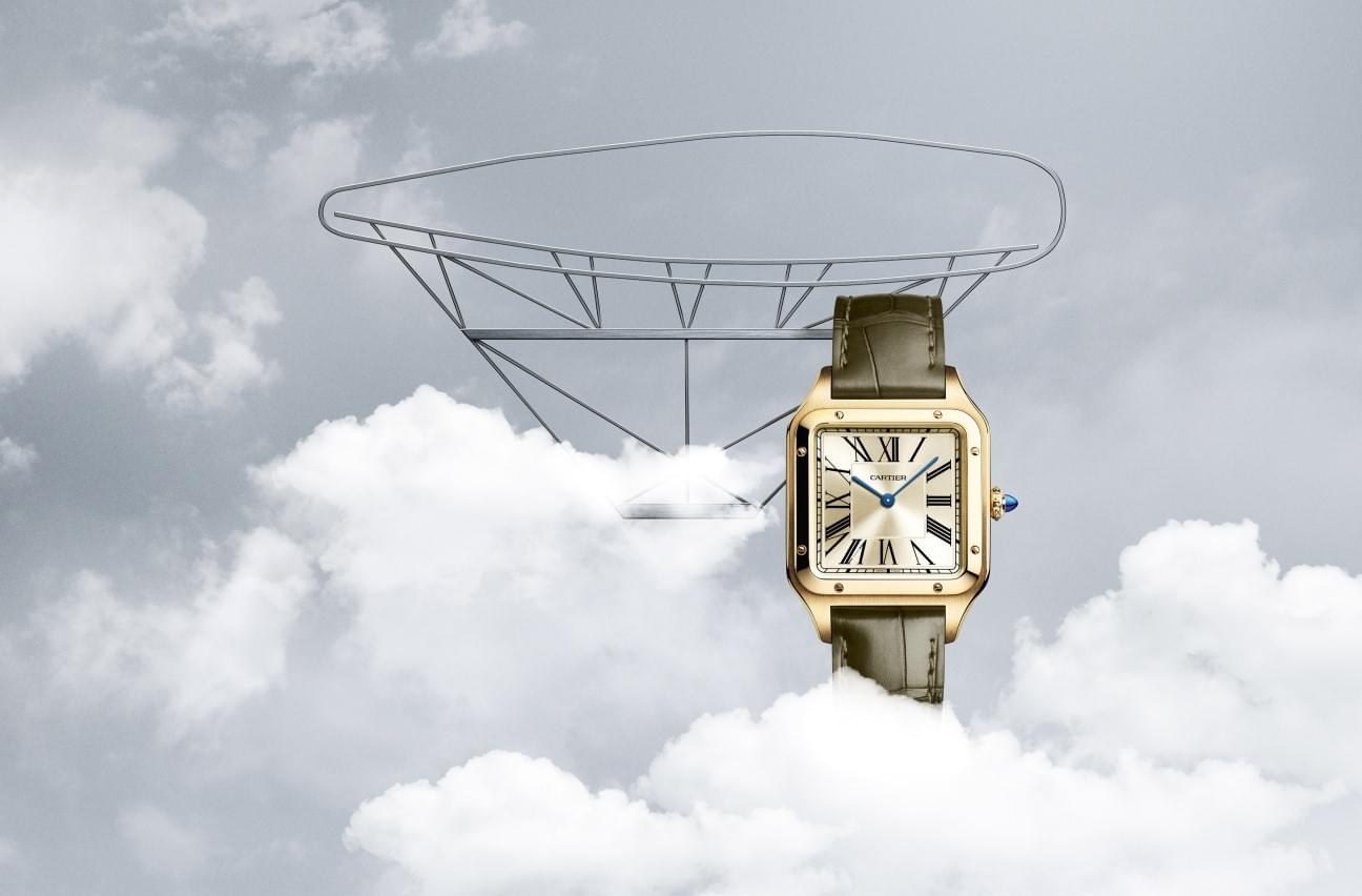 Новые модели часов Santos-Dumont XL от Cartier