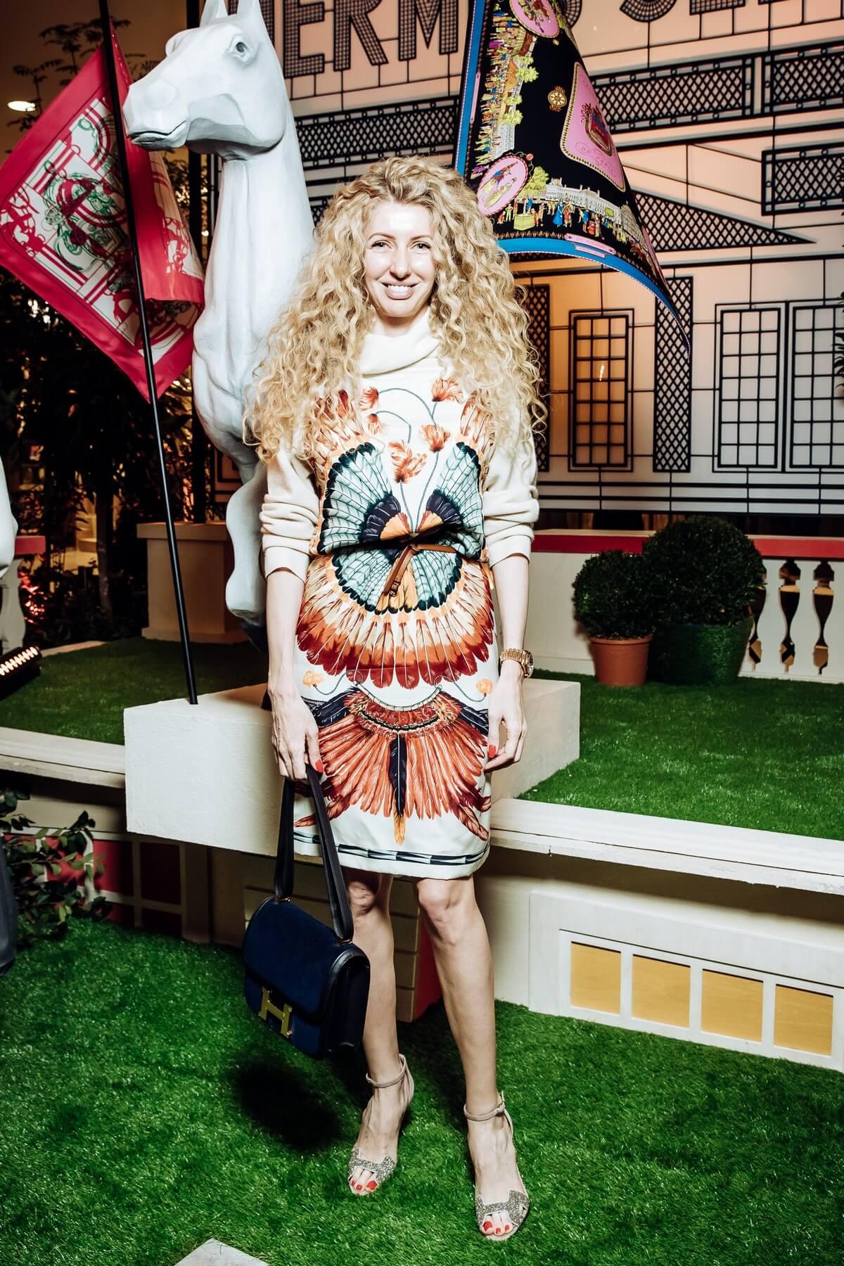 The Hermès boutique opening