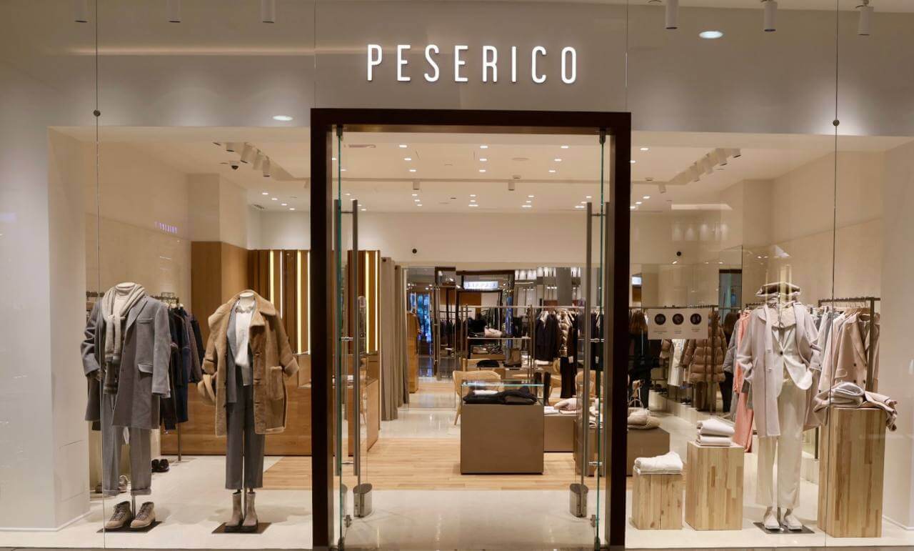 Новый бутик Peserico