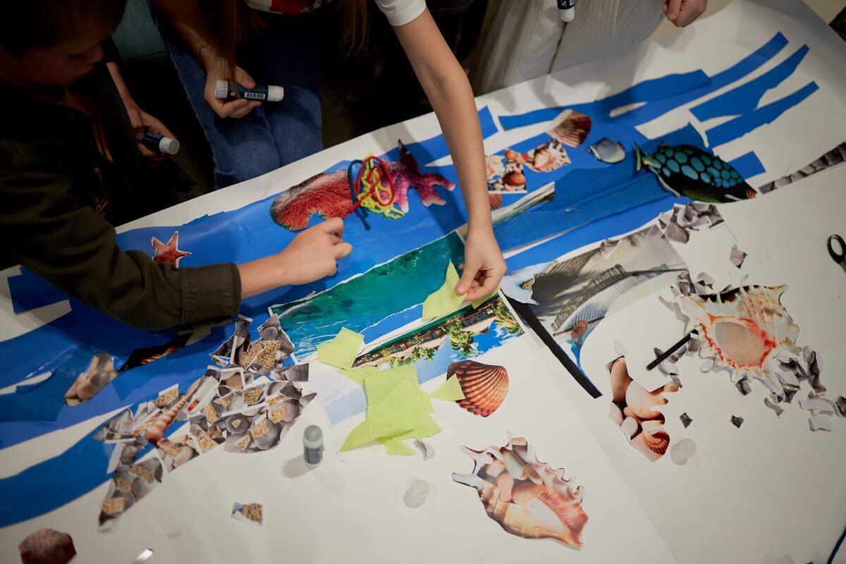 Special Vremena Goda Kids area at the Cosmoscow fair