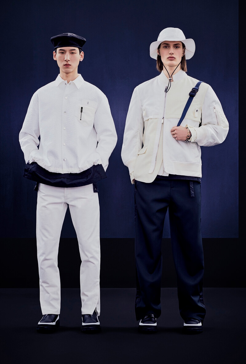 Мужская капсульная коллекция Dior и Sacai